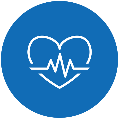 healthcare and wellness pathway icon